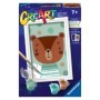 CreArt pictura pe numere pentru copii ursulet dragut